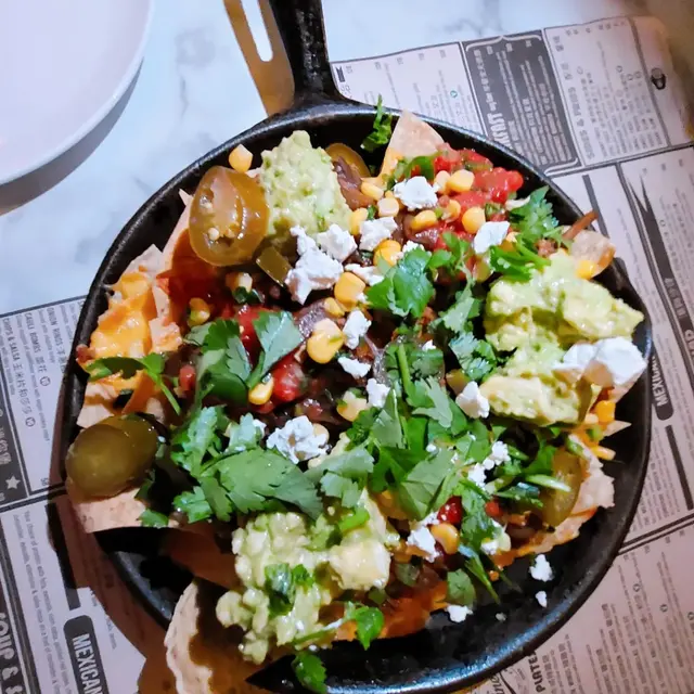 Skillet Nachos