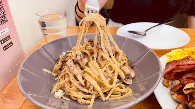 Black Truffle Mushroom Pasta