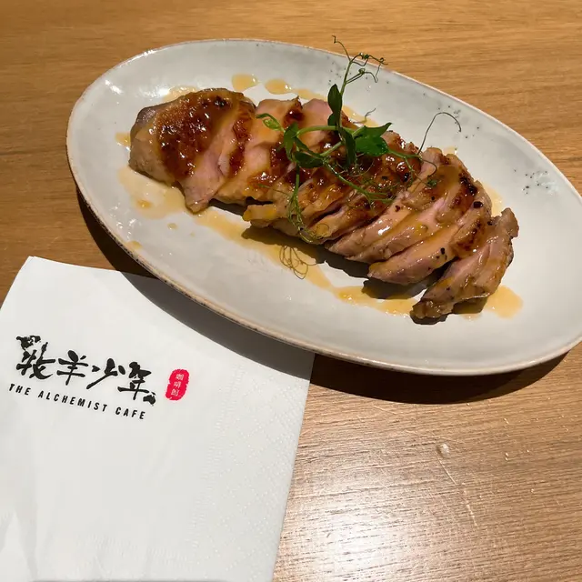 海鹽黑椒香煎鴨胸配自家製香橙汁