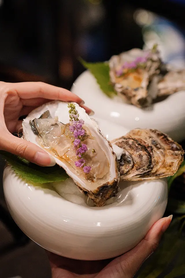 日本天然蠔 · 柚子水啫喱