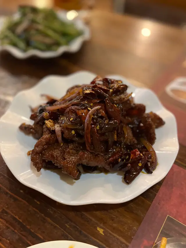 火爆牛肉