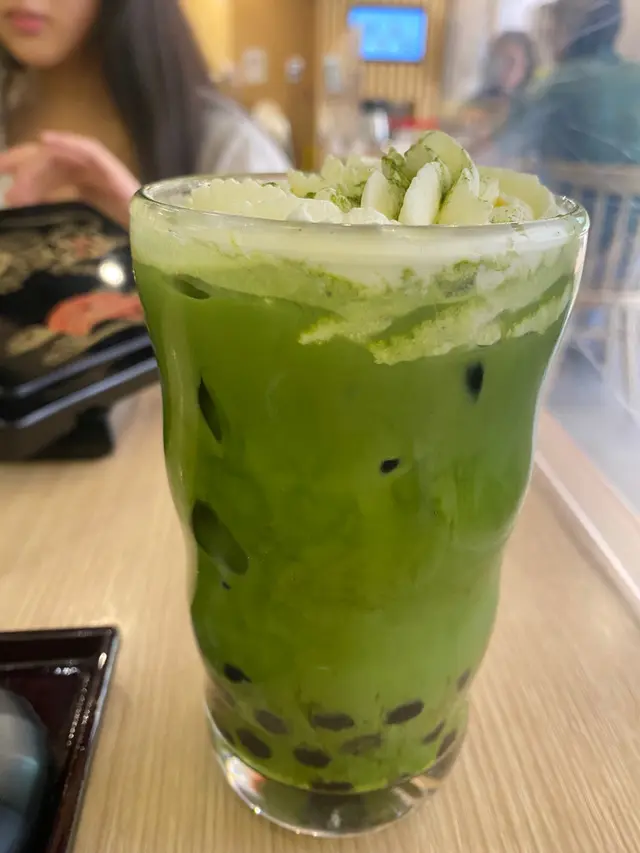 黑糖珍珠抹茶特飲
