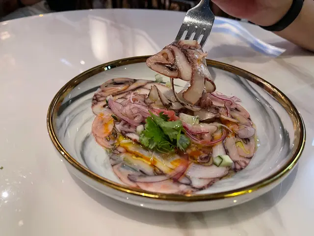 Octopus Carpaccio