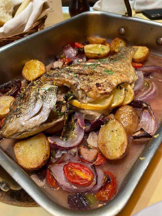 意大利香草蕃茄檸檬焗魚