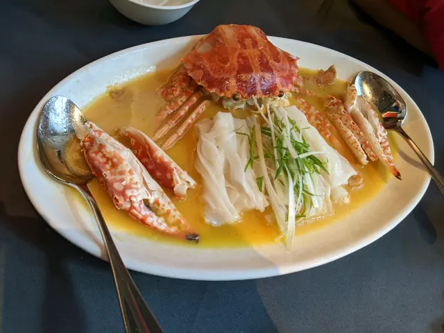 雞油花雕蒸蟹配陳村粉