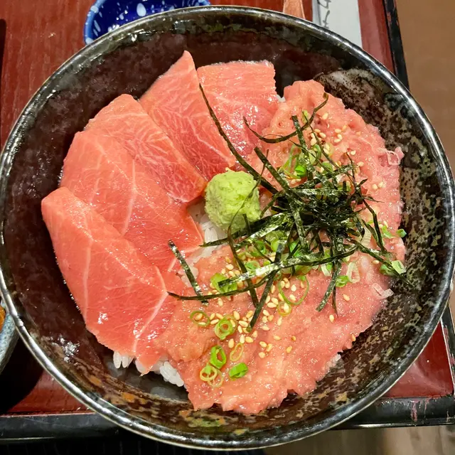 藍鰭吞拿魚大腩&魚腩蓉丼