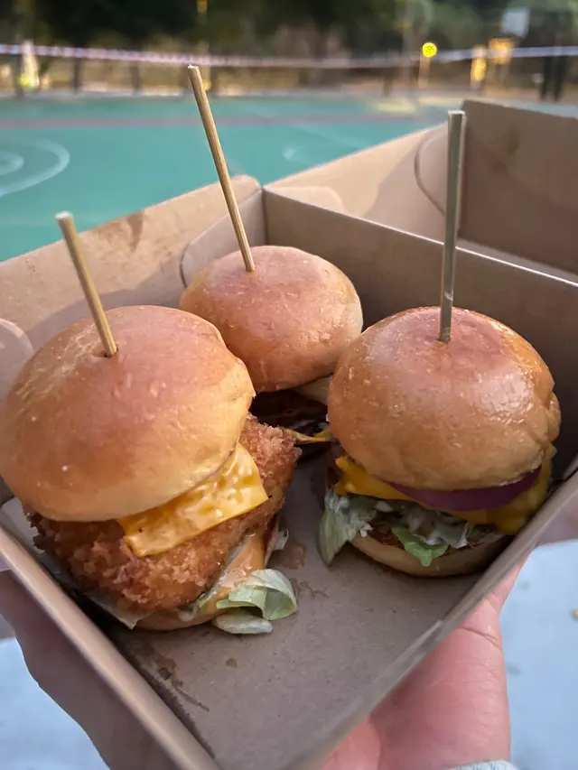 mini burger 迷你漢堡