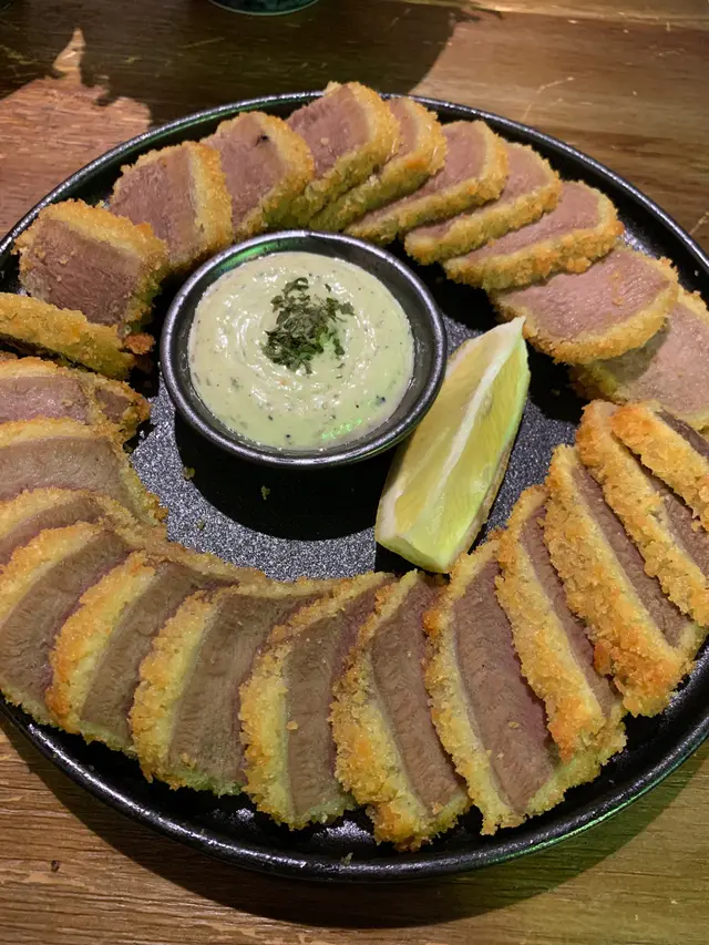 吉列牛脷午市定食