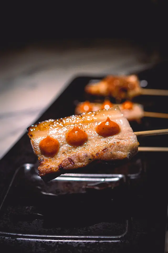 厚度適中,入口即爆油脂香味