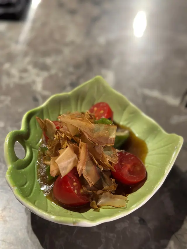 芥末秋葵車厘茄漬