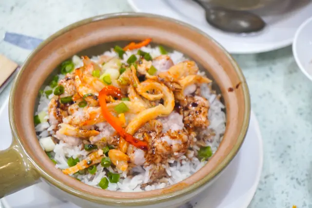 大澳蝦乾肉餅飯