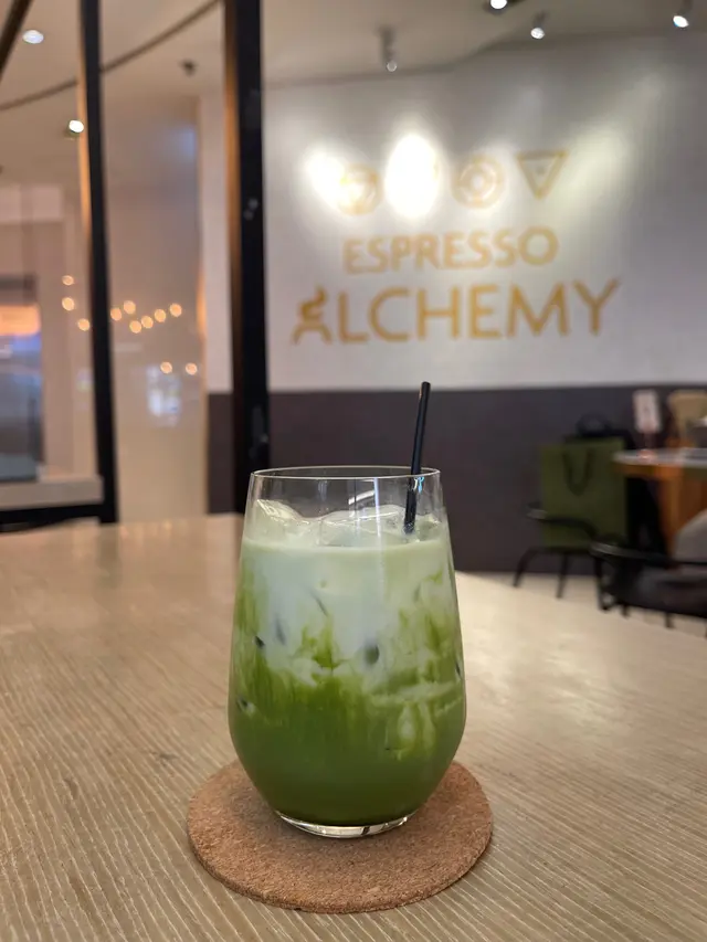 Iced Matcha Latte