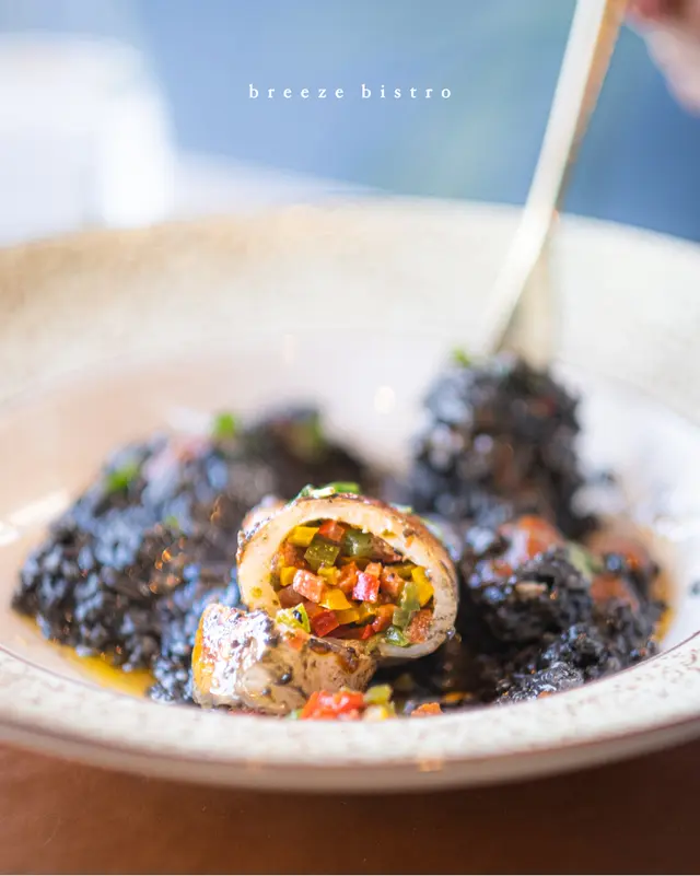 Squid Ink Risotto