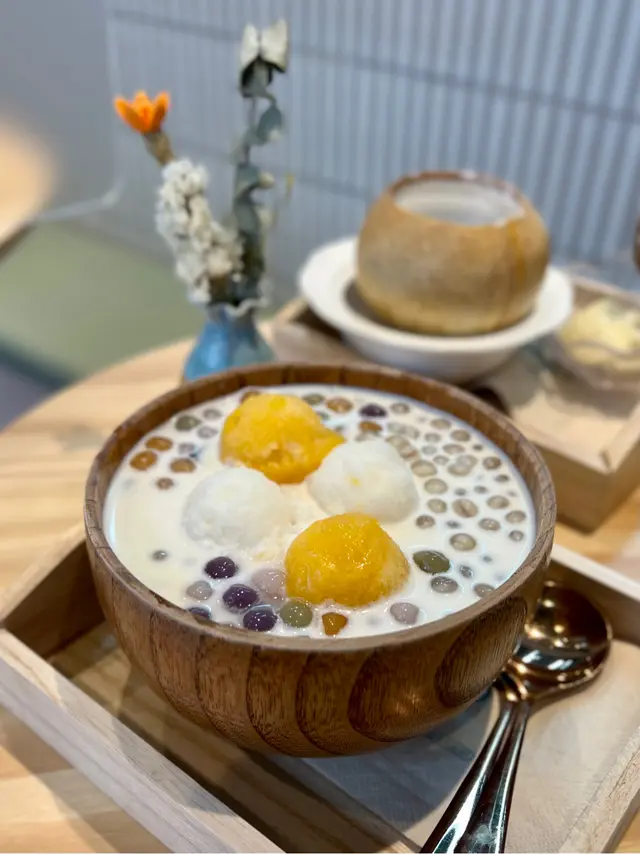 招牌杏汁波波爽冰木蓮凍