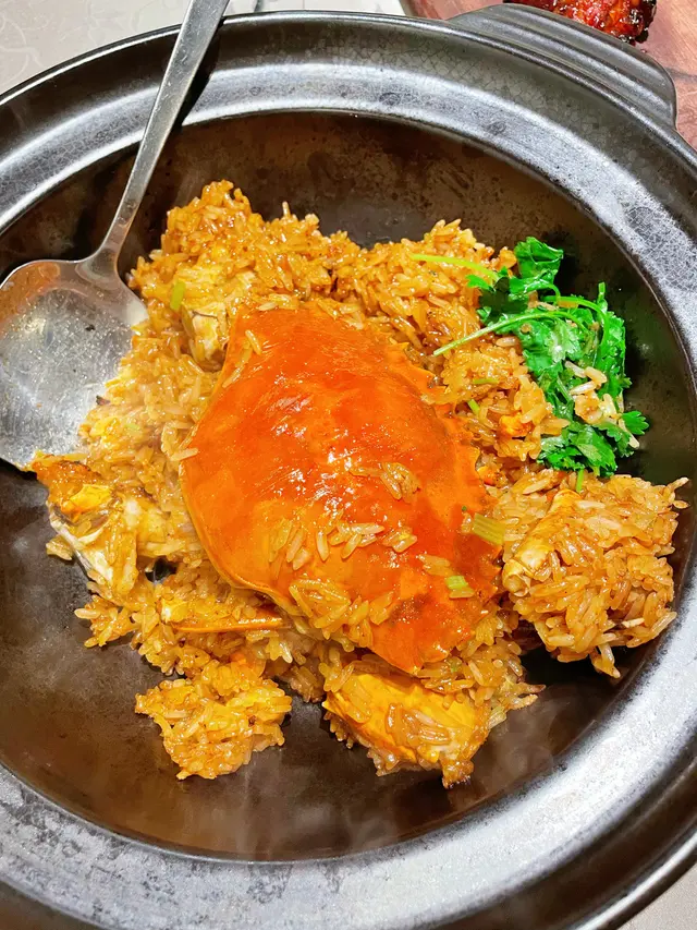 糯米炒膏蟹