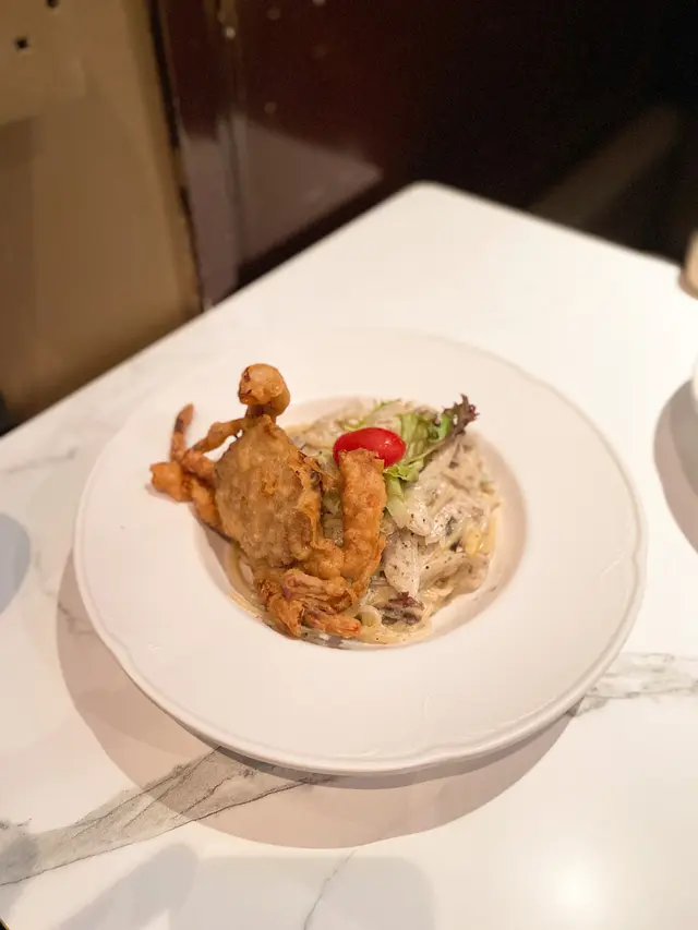 軟殼蟹黑松露意大利粉