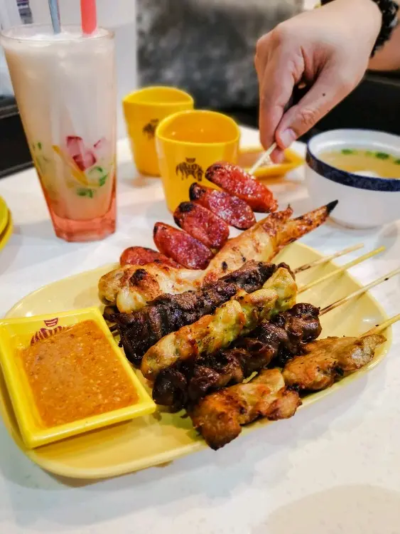 泰式沙嗲串燒拼盤