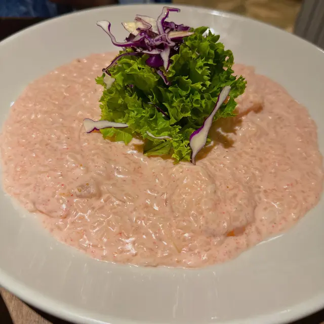 明太子忌廉大蝦燉飯