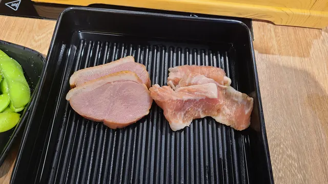 豬頸肉,煙鴨胸