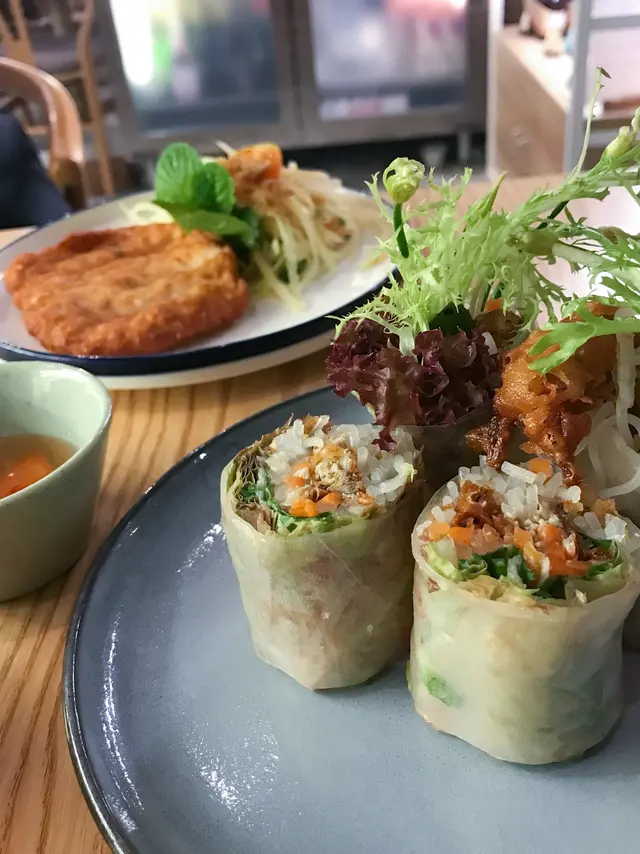 越南軟殼蟹米紙卷