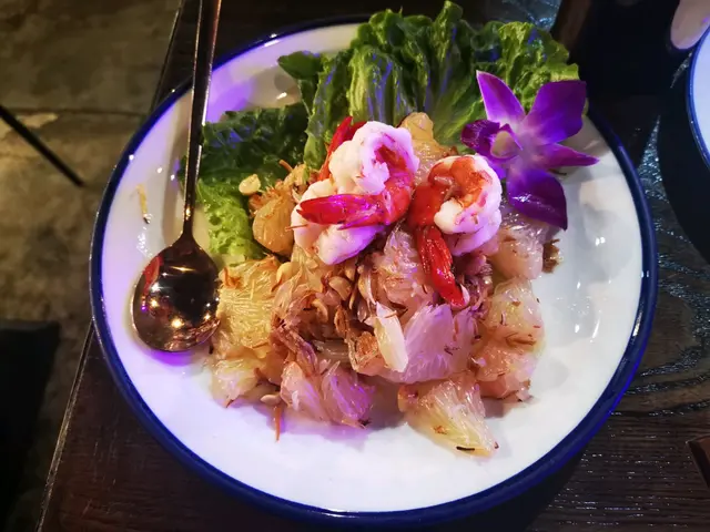 鮮蝦泰國金柚沙律