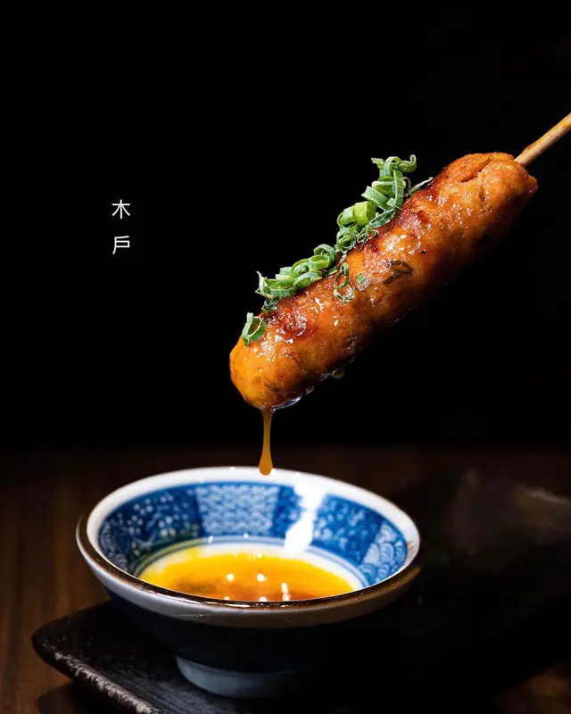 自家製雞肉丸配黃金蛋