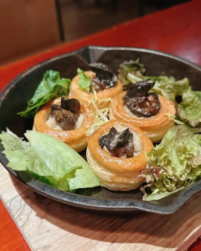 香草牛油焗田螺酥盒