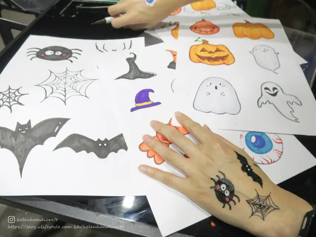 有萬聖節彩繪