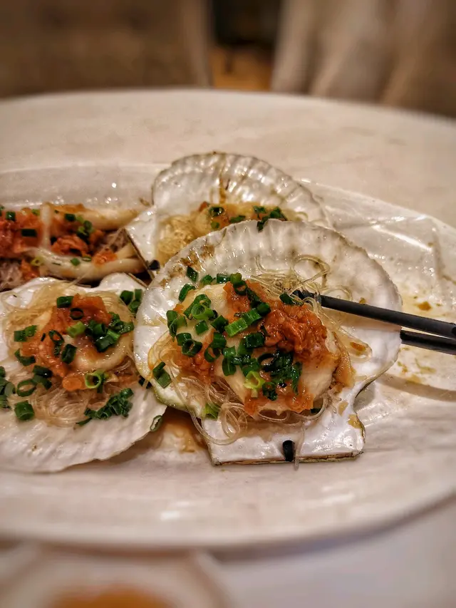 金蒜銀絲蒸元貝