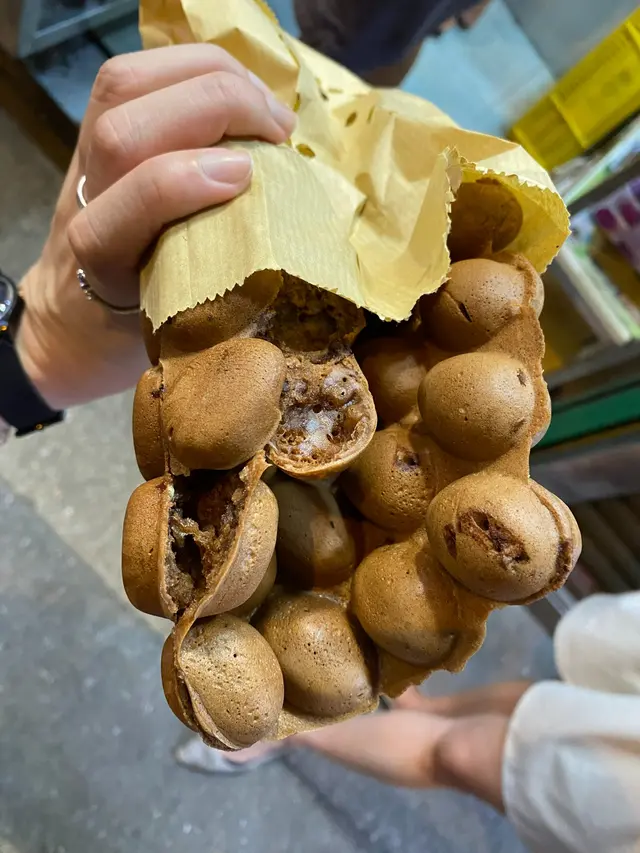 朱古力雞蛋仔