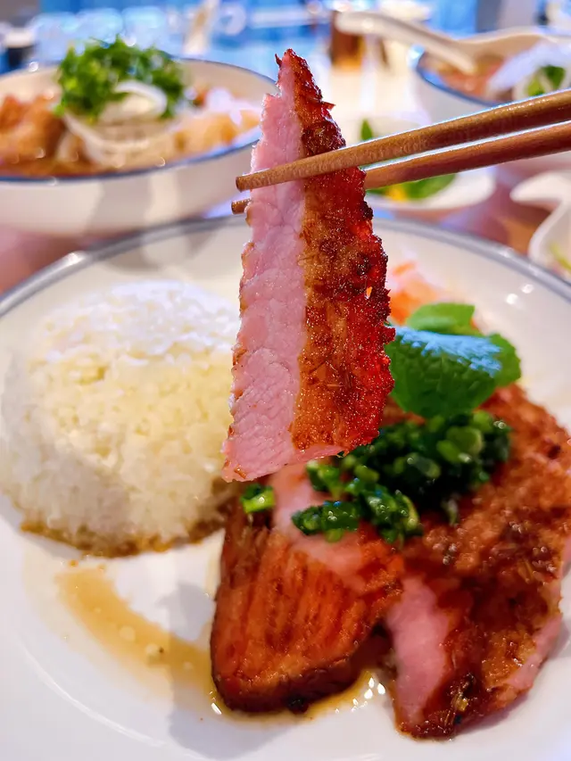 伊比利亞豬頸肉椰菜花飯