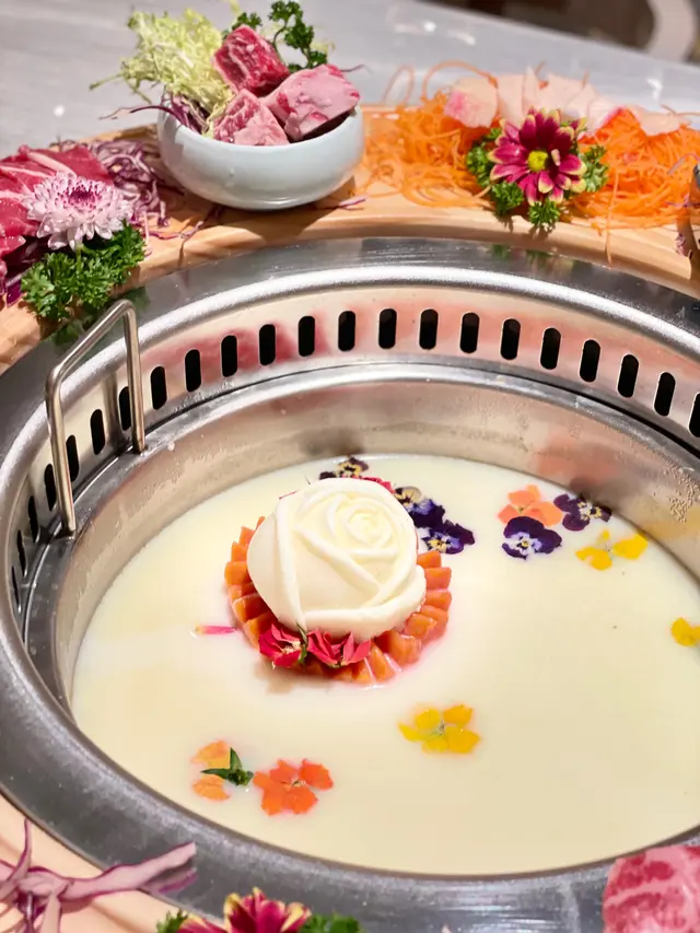 日本牛乳玫瑰鍋