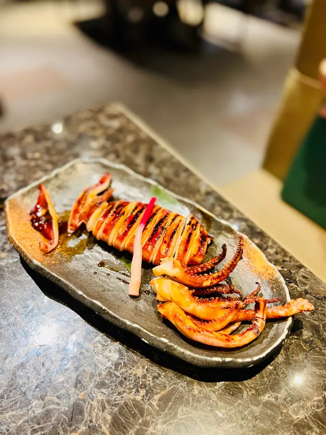 汁燒原隻日本魷魚