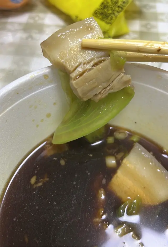 所謂的秘製豬頸肉