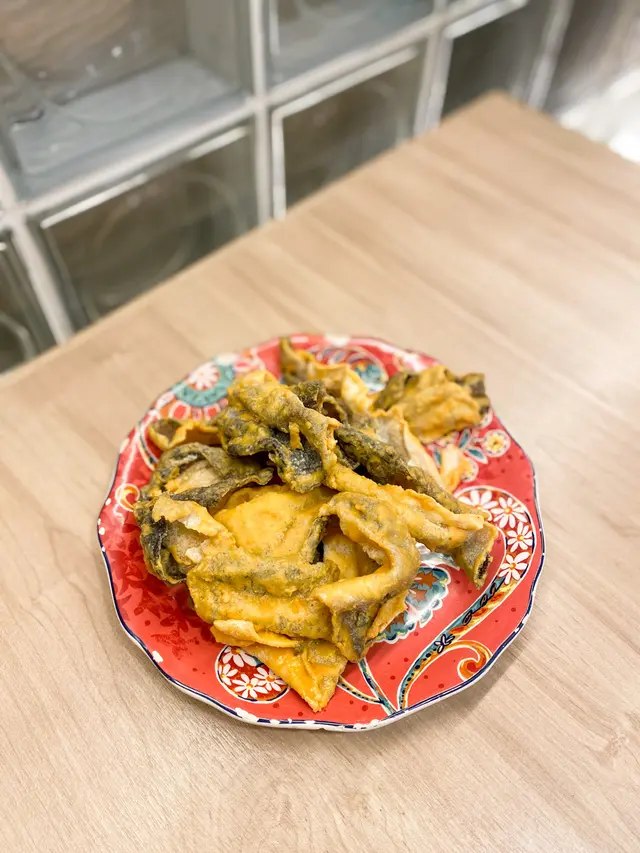 新加坡鹹蛋黃魚皮