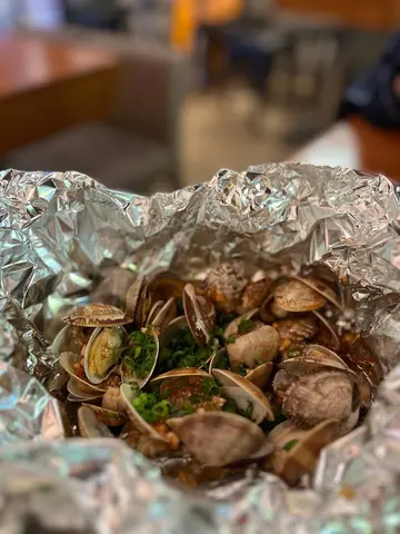 锡纸烧蒜蓉花甲