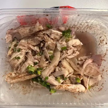 半只鸡加招牌洋葱
