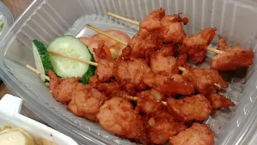 沙嗲素串烧