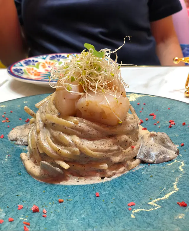 香煎帶子日本帶子黑松露忌廉意大利粉