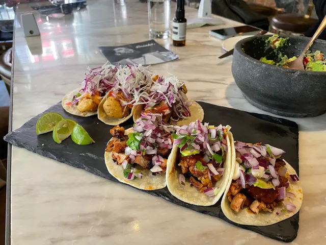 Baja Fish, Pollo Asadd