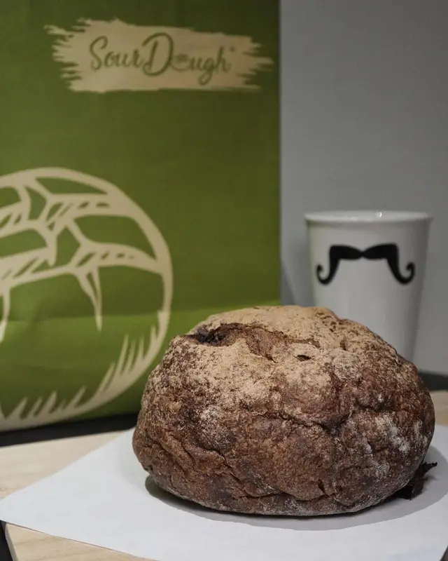 Dark Melt Sour Dough Loaf w/ Sour Cherry 