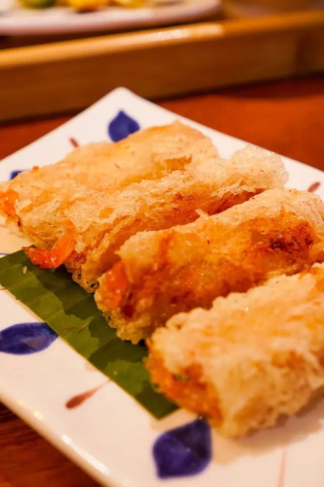 脆炸鳳尾蝦春卷(4件) 