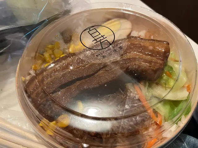 台灣控肉便當