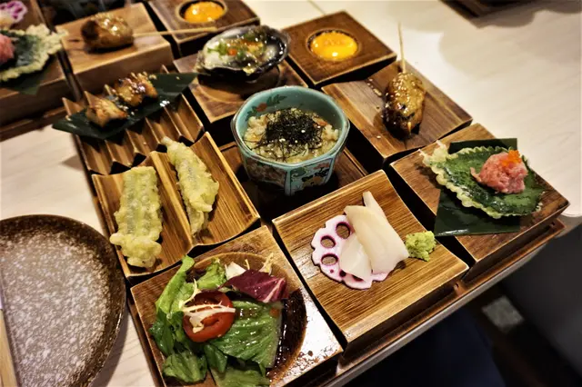 前菜（八寸-喜多嬉九品）