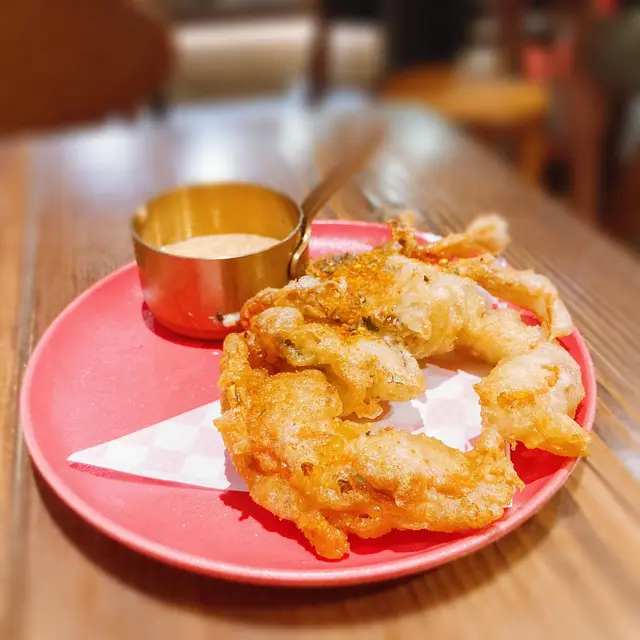 和風辛味軟殼蟹(配辣蟹籽醬)