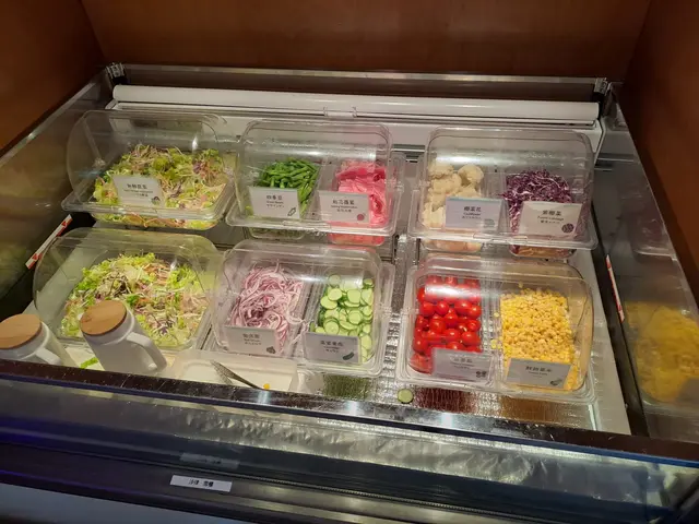 有多款salad菜自由配搭