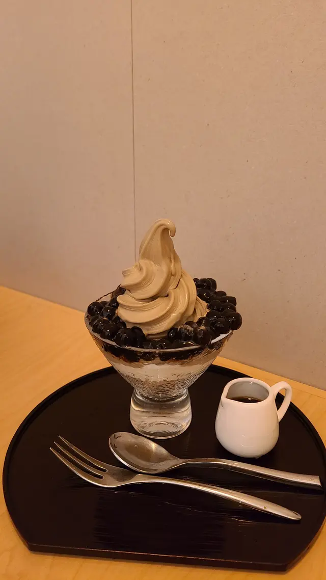 黑糖珍珠焙茶雪糕