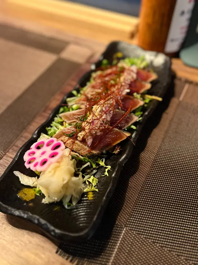 秘制半熟鰹魚他他