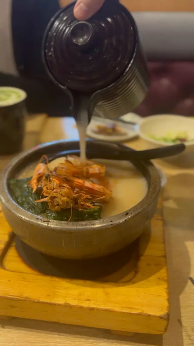 櫻花蝦鯛魚湯泡飯