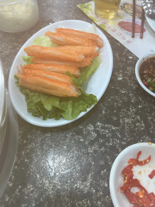 呢個蟹棒真係冇得頂